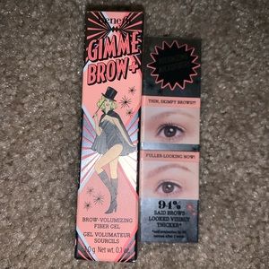 Benefit Gimme Brow Gel In shade 3 FULL Size